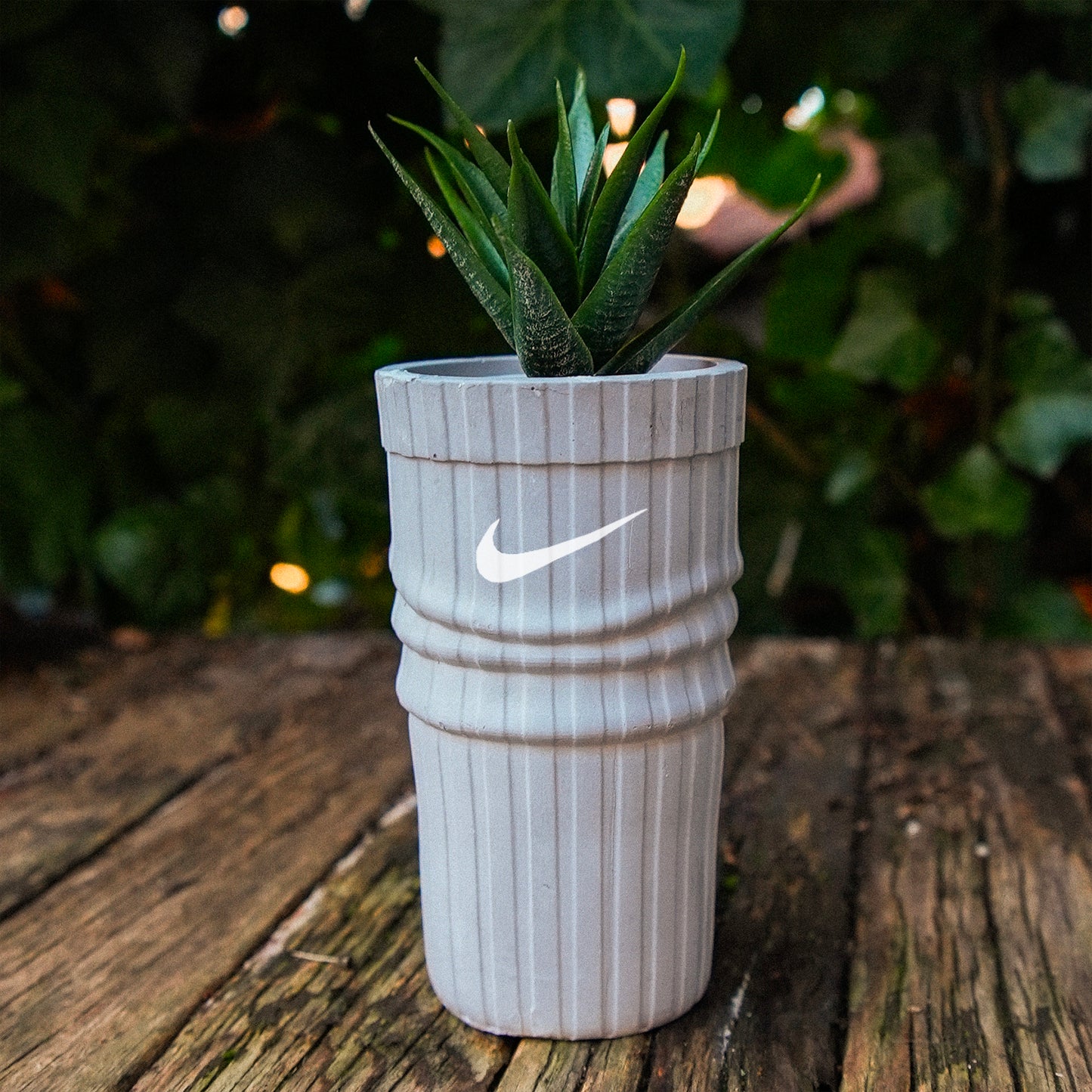 Vaso Nike Sock inspired Concrete