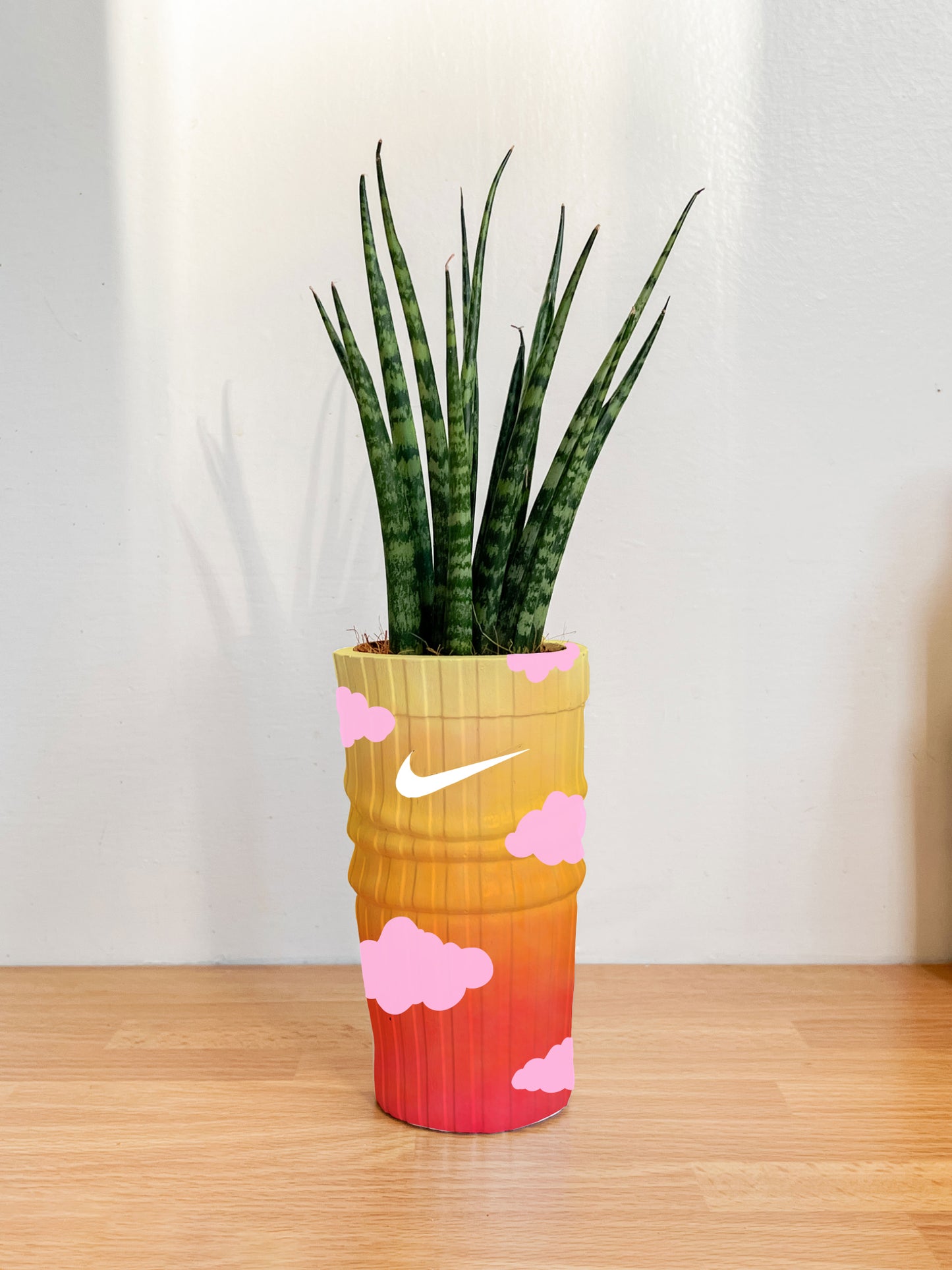 Vaso Nike Sock inspired Sunset