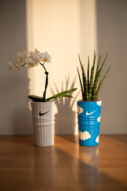 Vaso Nike Sock inspired Clouds