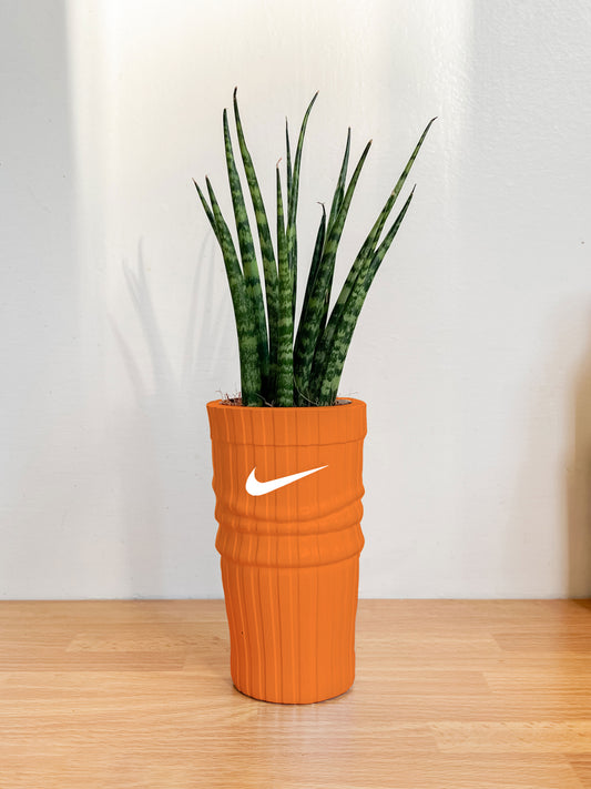 Vaso Nike Sock inspired Arancione